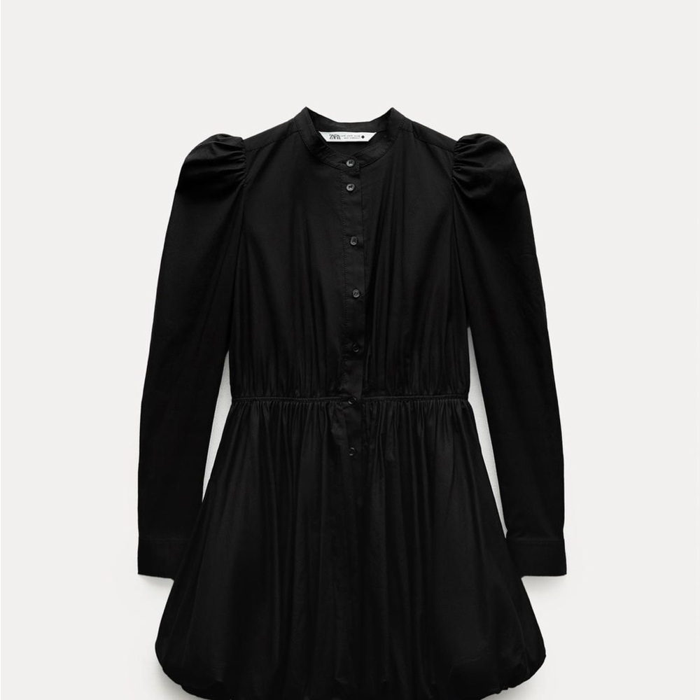 π 2024 ZARA MINI BALLOON DRESS - Picture 3 of 4